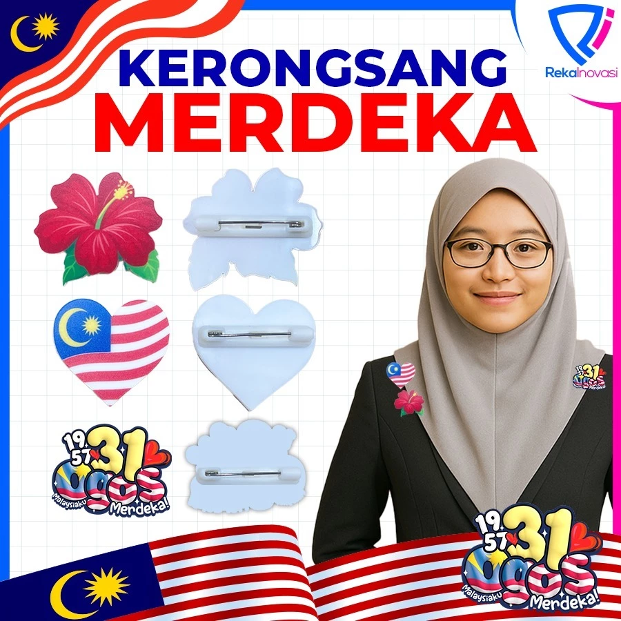 AKSESORI MERDEKA KERONGSANG