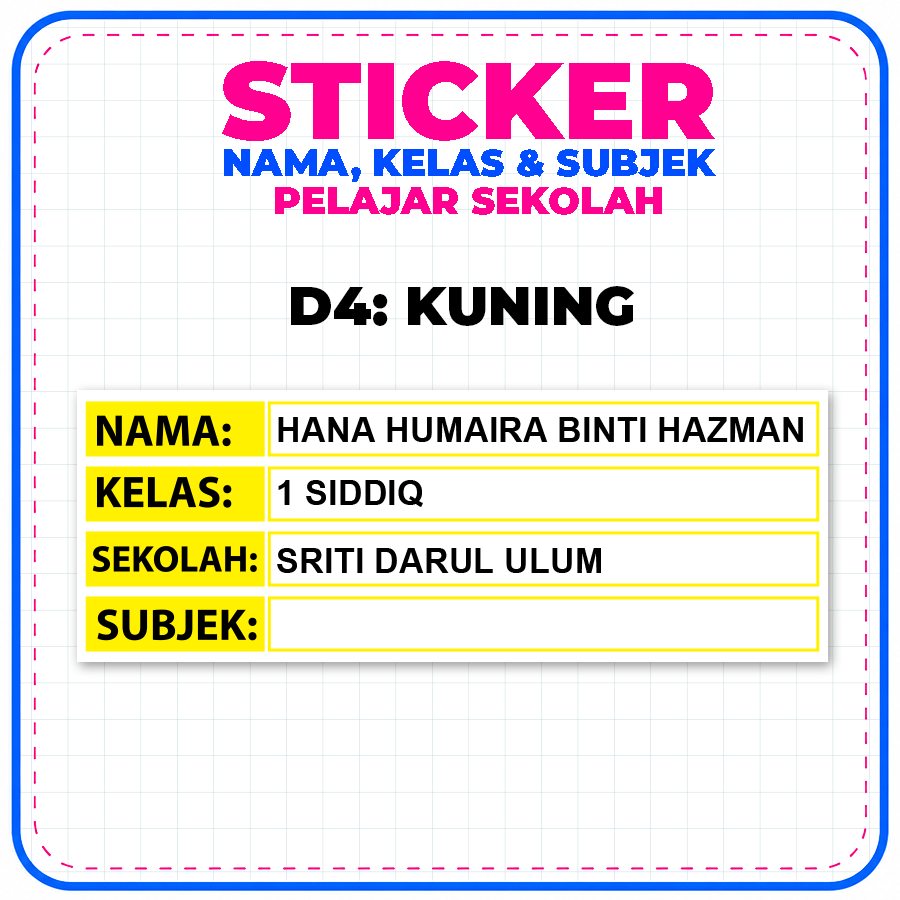 D4 : KUNING
