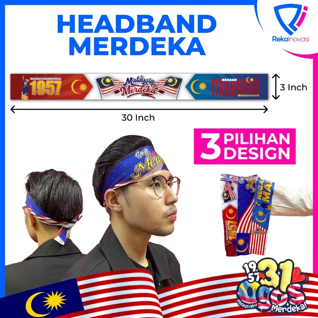 HEADBAND HIASAN MERDEKA
