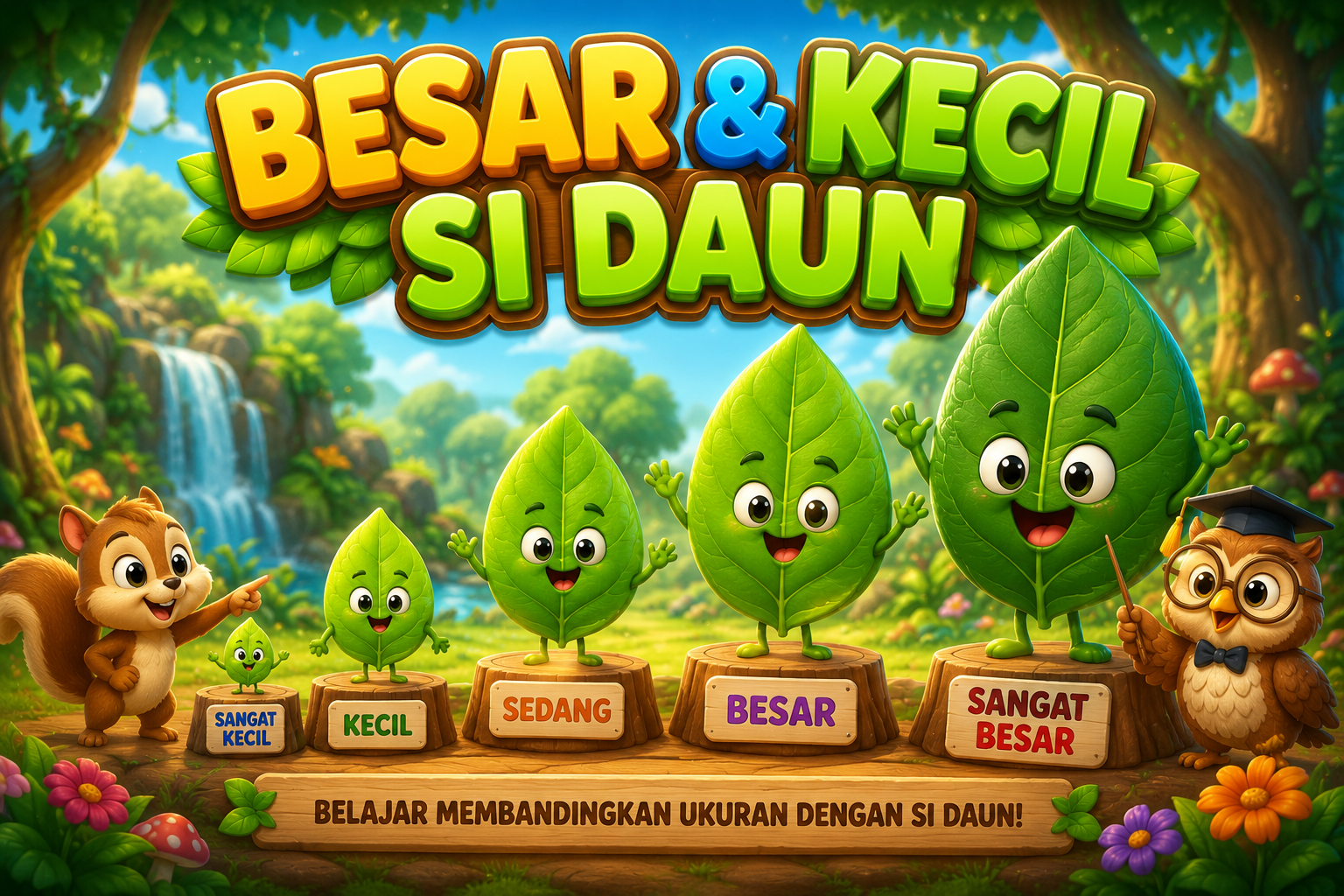 Besar Kecil Si Daun